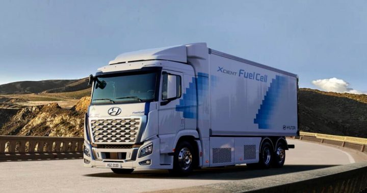 Hyundai Xcient fuel cell trucks testing REL
