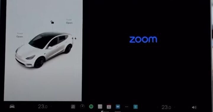 Zoom Meetings Are Coming to a Tesla Near You